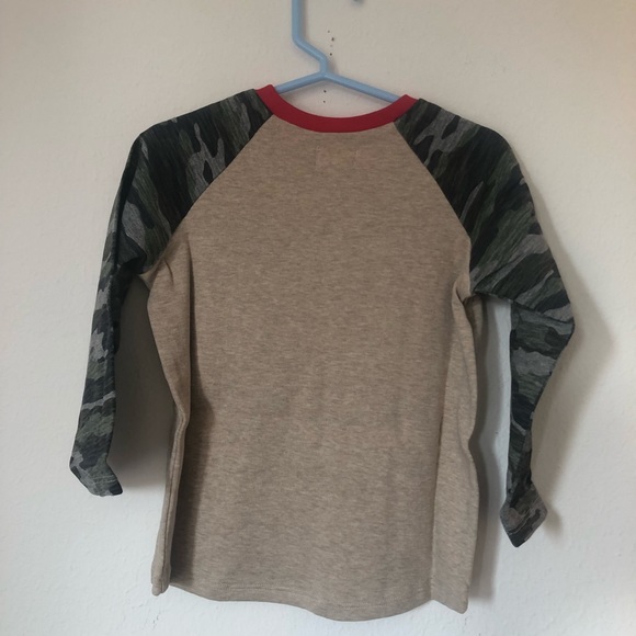 Mud Pie Toddler Boys Camo Christmas Shirt - Picture 6 of 6